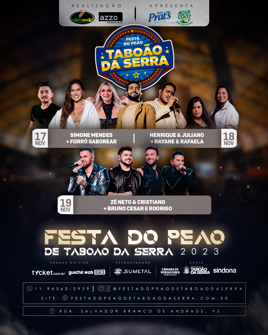 Festa de Peão de Taboão da Serra acontece em novembro; veja atrações e  datas - O TABOANENSE